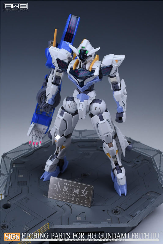AW9 S56 Ätzteile mit Decals für 1/144 HG Gundam Lfrith Jiu
