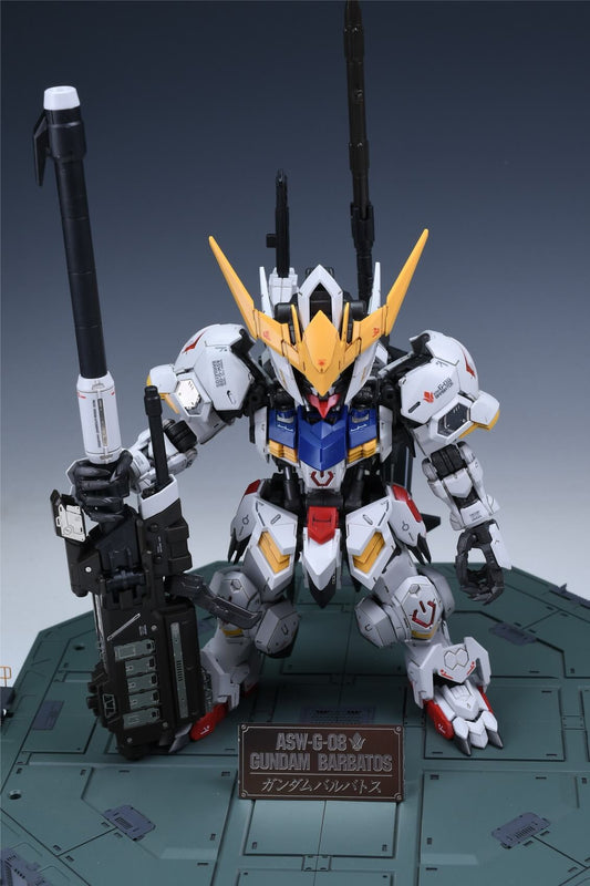 AW9 S58 Ätzteile mit Decals für MGSD ASW-G-08 Gundam Barbatos
