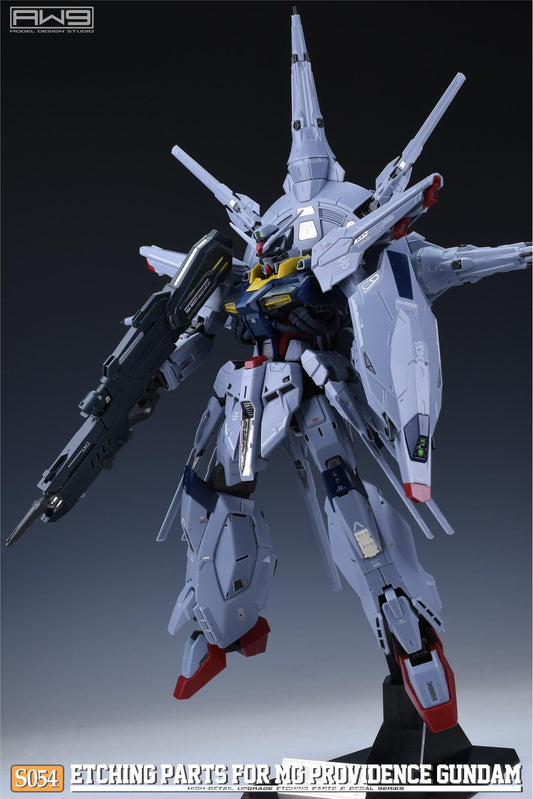 AW9 S54 Ätzteile mit Decals für MG ZGMF-X13A Providence Gundam