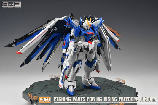 AW9 S60 Ätzteile mit Decals für HG Rising Freedom Gundam