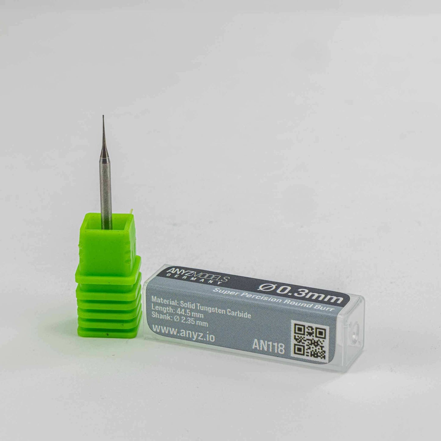 ANYZ Super-Präzisions-Kugelfräser-Set (Ø 0,3 mm • 0,4 mm • 0,5 mm)