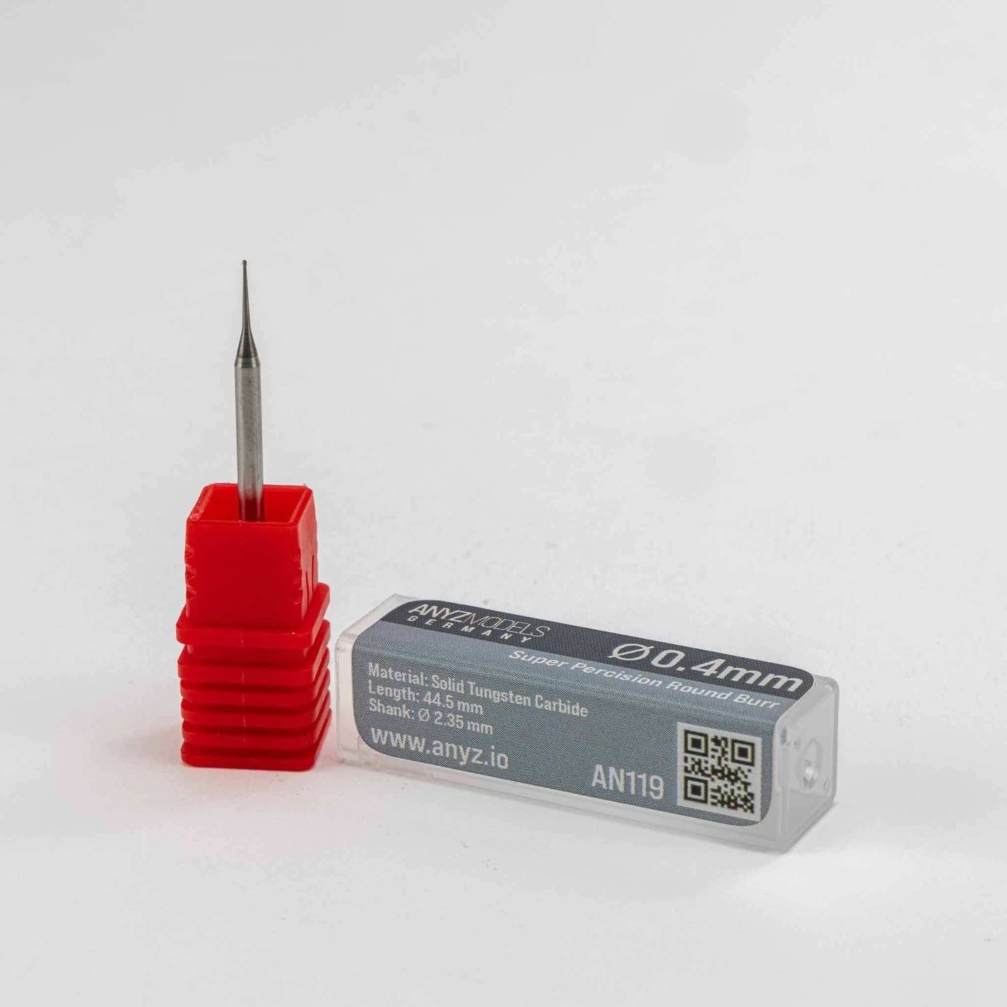 ANYZ Super-Präzisions-Kugelfräser-Set (Ø 0,3 mm • 0,4 mm • 0,5 mm)