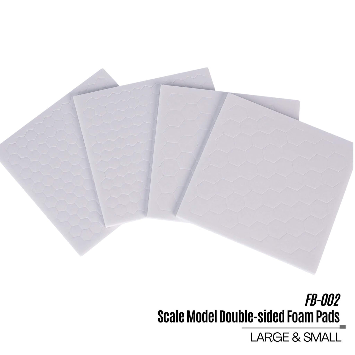 Coussinets en mousse double face pour modélisme