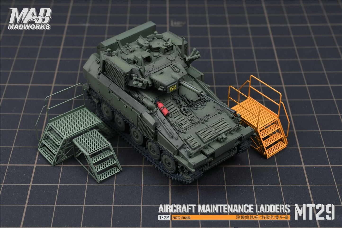 1/72 Flugzeug-Wartungsleiter / Mobile Arbeitsplattform (Typ 4)