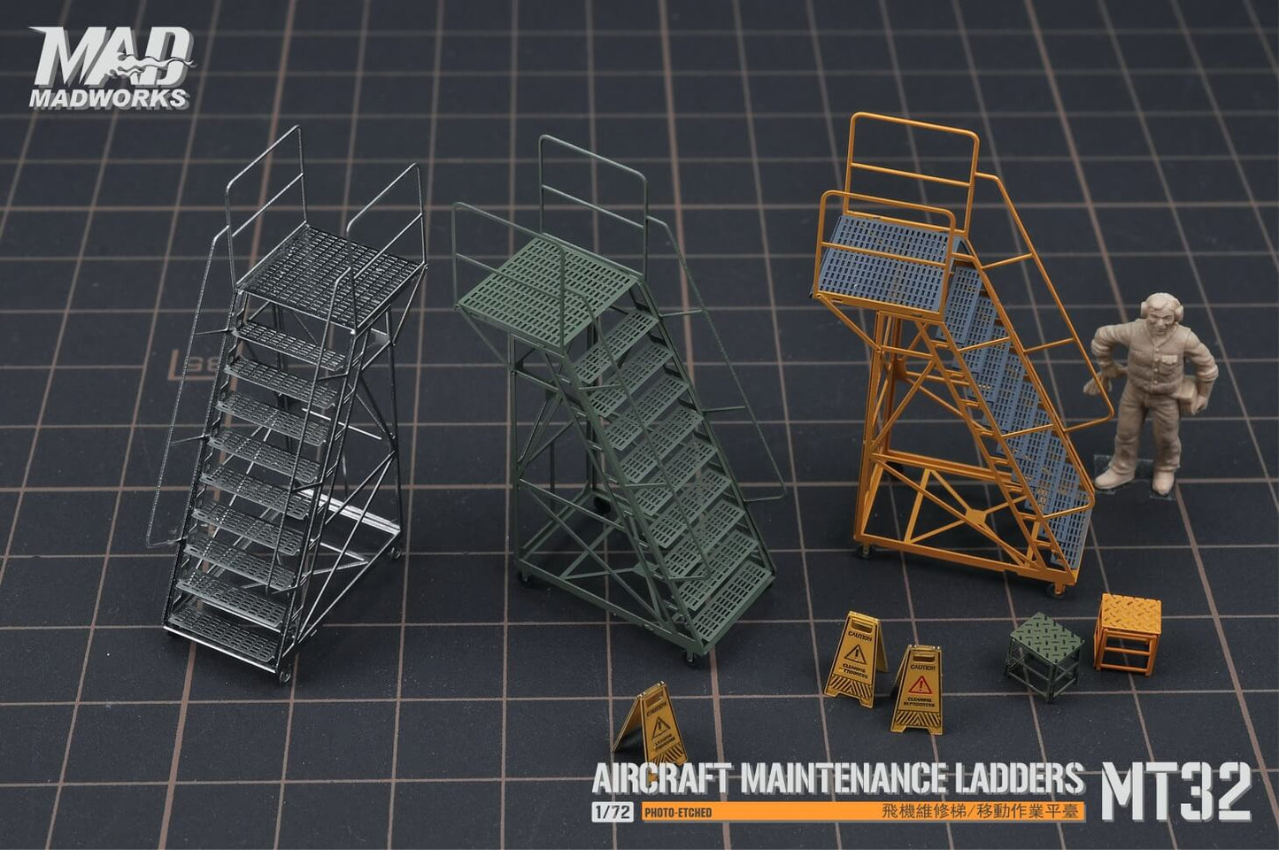 1/72 Flugzeug-Wartungsleiter / Mobile Arbeitsplattform (Typ2)