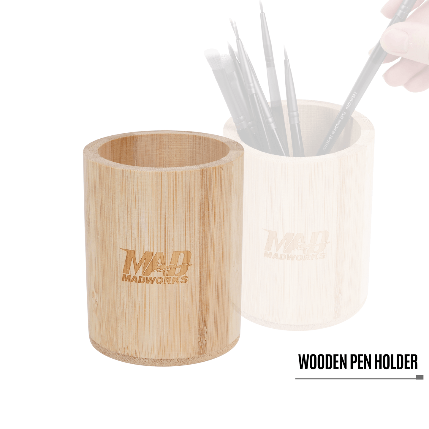 Madworks Stifte- und Werkzeughalter aus Holz
